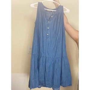 loft denim fabric dress